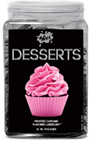 WET Desserts Frosted Cupcake Lubericant 100ct